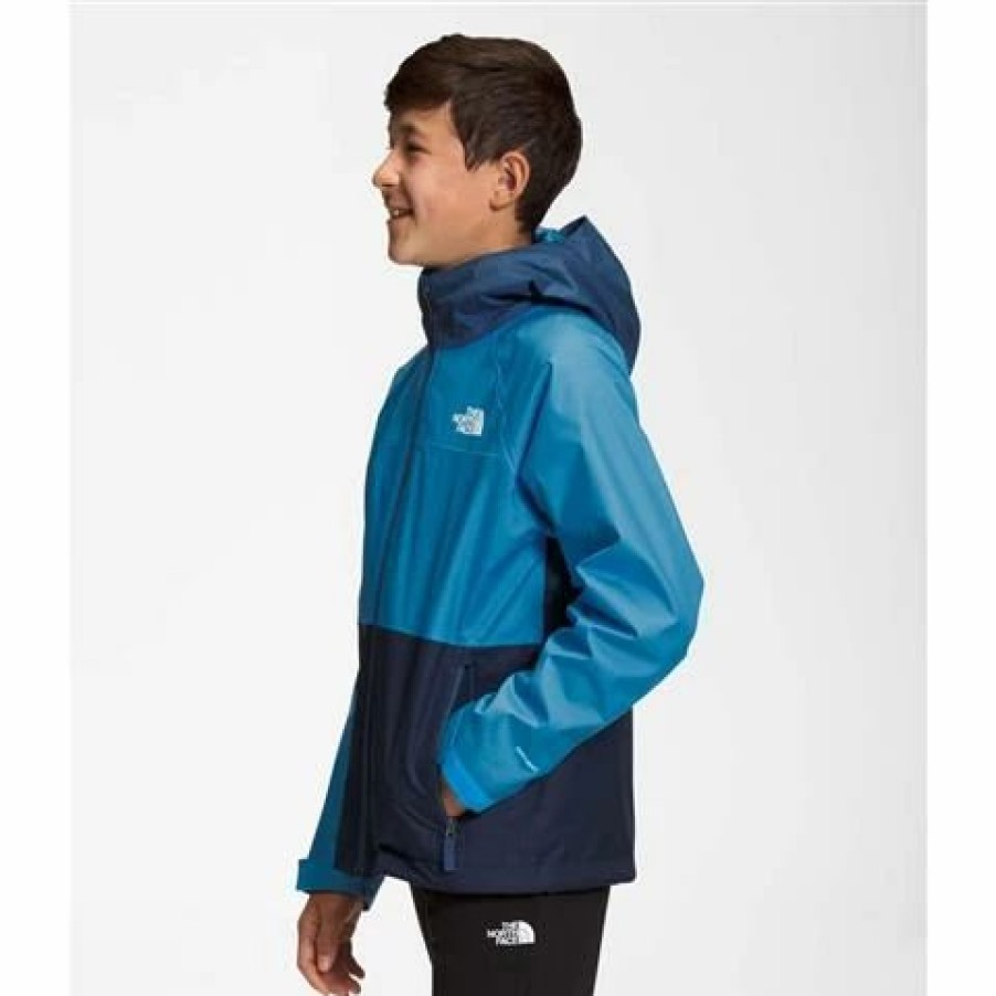 Kids * | The North Face Vortex Triclimate Jacket Boy'S Acoustic Blue