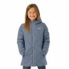 Kids * | Under Armour Girls Diamond Willow Puffer Jacket Girl'S Aurora Purple