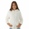 Kids * | The North Face Suave Oso Hooded Jacket Girl'S Gardenia White