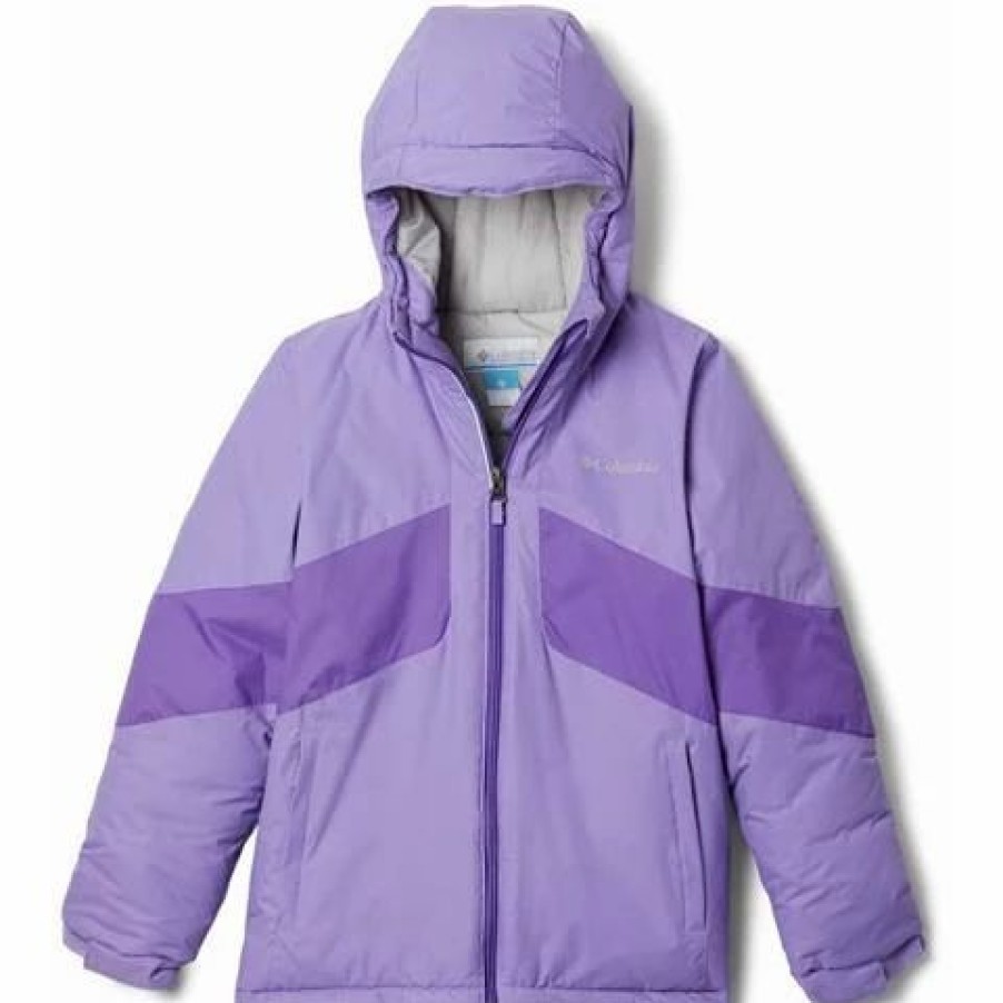 Kids * | Columbia Horizon Ride Ii Jacket Girl'S Paisley Purple / Grape Gum