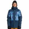 Men * | Quiksilver Mission Printed Block Jacket Men'S