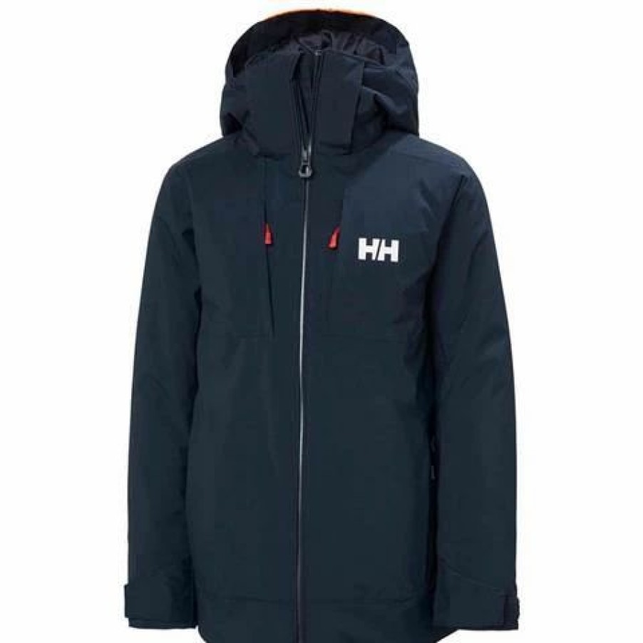 Kids * | Helly Hansen Alpha Insulated Jacket Junior Navy