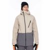 Men * | 686 Gtx Hydrastash Thermagraph Jacket Men'S Putty Colorblock