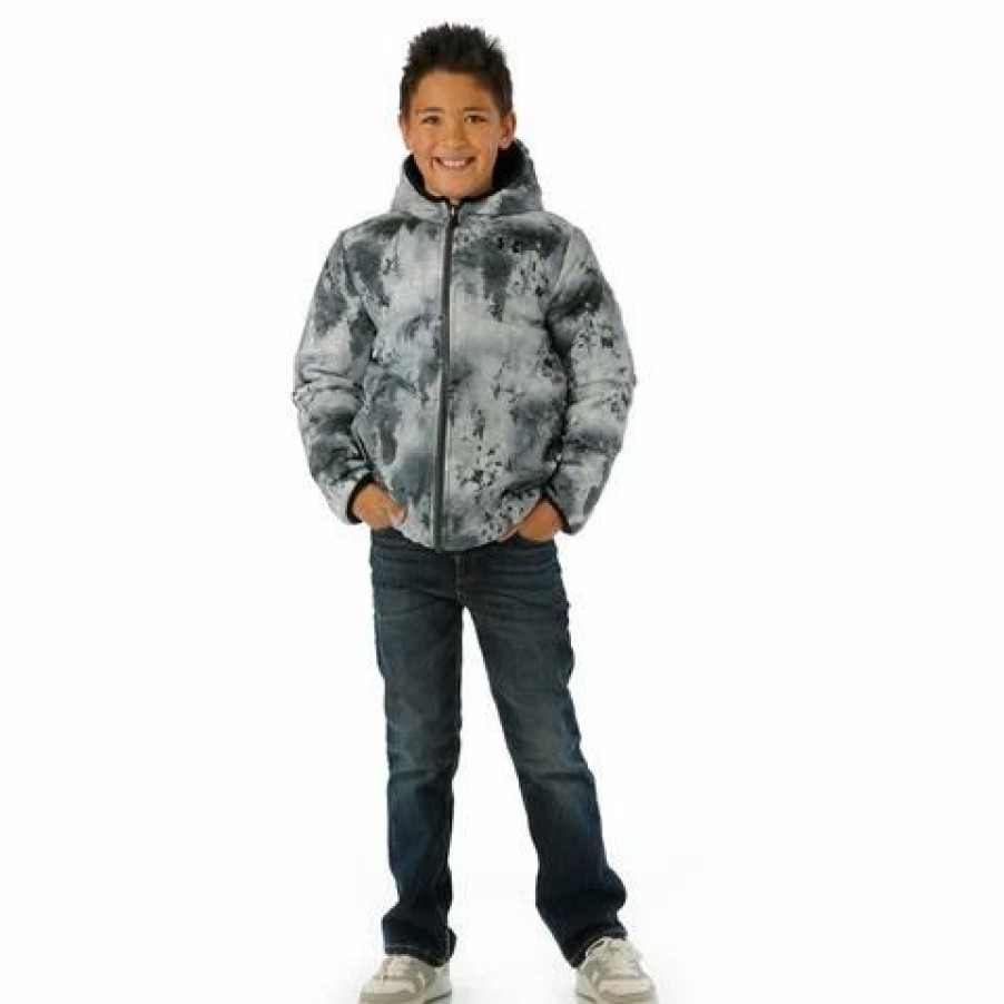 Kids * | Under Armour Boys Rev Pronto Puffer Jacket Boy'S Black