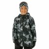 Kids * | Under Armour Boys Print Steeze Eaze Jacket Boy'S Black