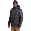 Men * | Spyder Timeless Hoodie Down Jacket Men'S Ebony