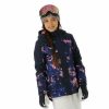 Kids * | Under Armour Treetop Jacket Girl'S Midnight Navy