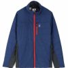 Men * | Spyder Glissade Hybrid Insulator Jacket Men'S Abyss Volcano