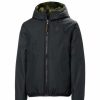 Kids * | Helly Hansen Champ Reversible Jacket Youth Black