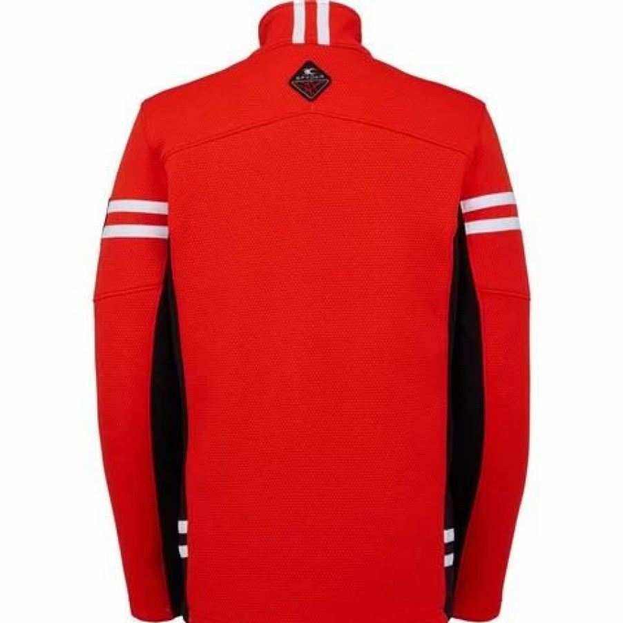 Men * | Spyder Wengen Encore Full Zip Fleece Jacket Men'S