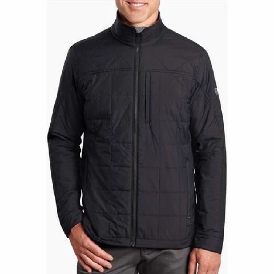 Men * | Kuhl Rebel Insulated Jacket Men'S Raven