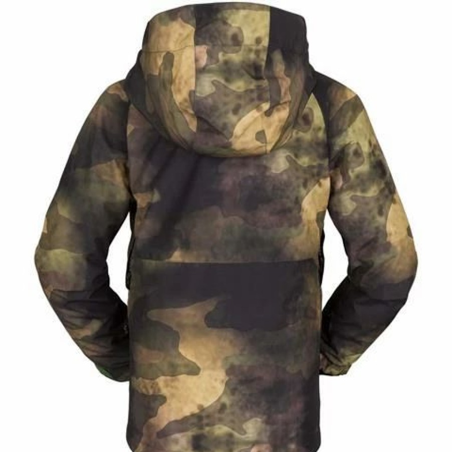 Kids * | Volcom Breck Ins Jacket Boys 2023 Model Camouflage