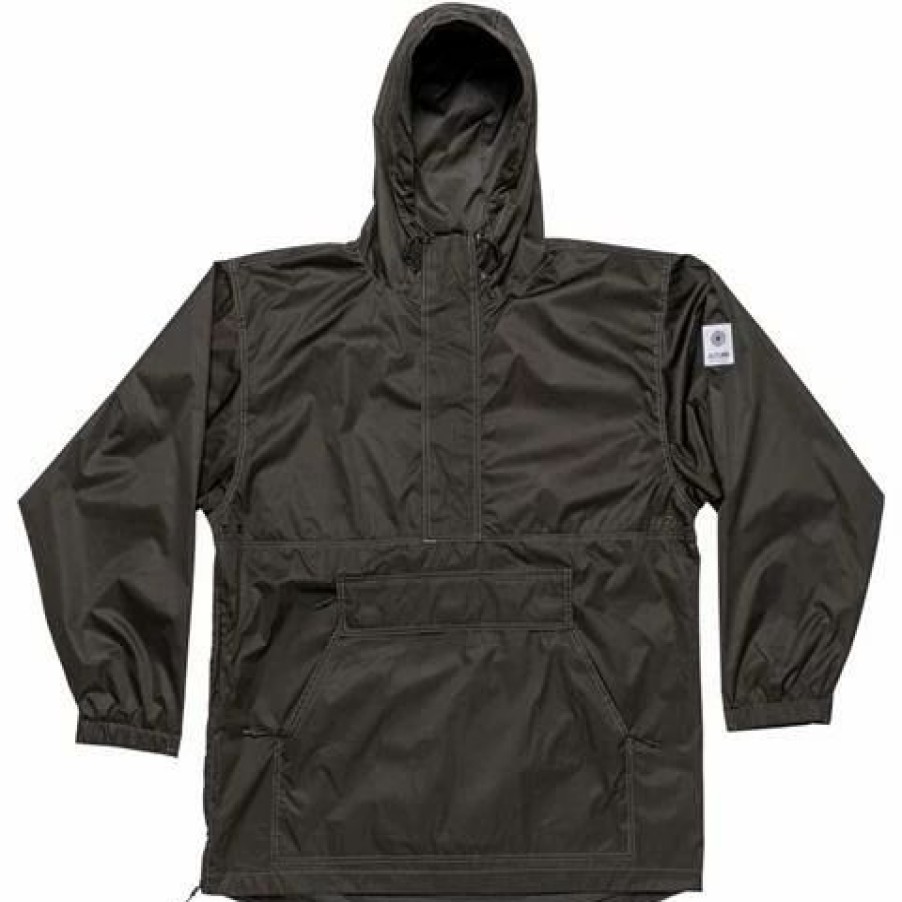 Men * | Autumn Cascade Anorak Jacket Men'S Black