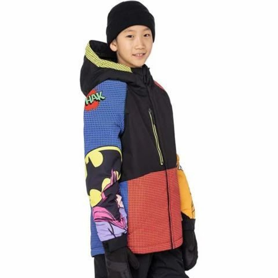 Kids * | 686 Static Insulated Jacket Boy'S Batman