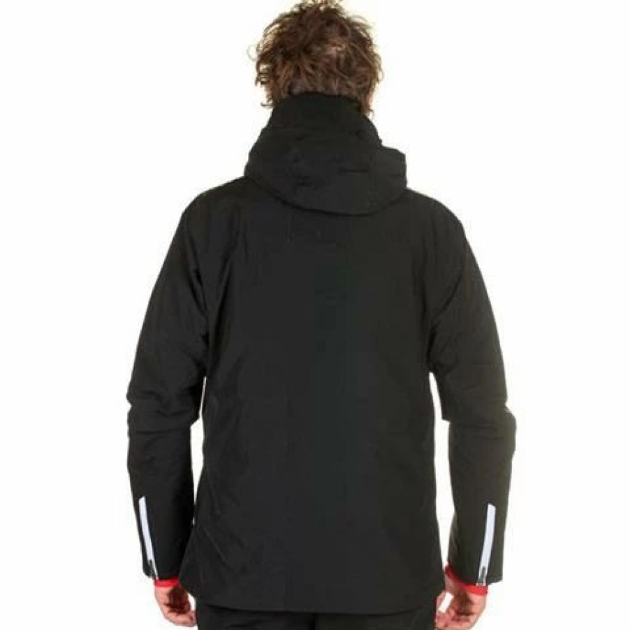 Men * | Descente Swiss Insulated Jacket Men'S Black