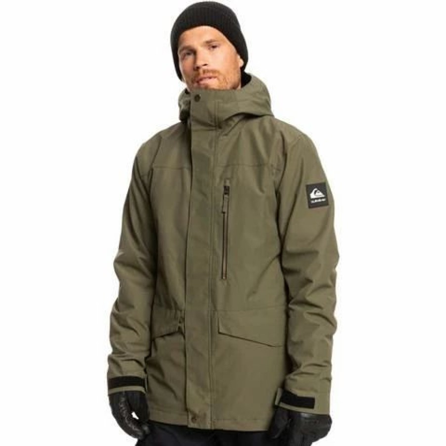 Men * | Quiksilver Mission 3-In-1 Jacket Men'S Grape Leaf (Cre0)