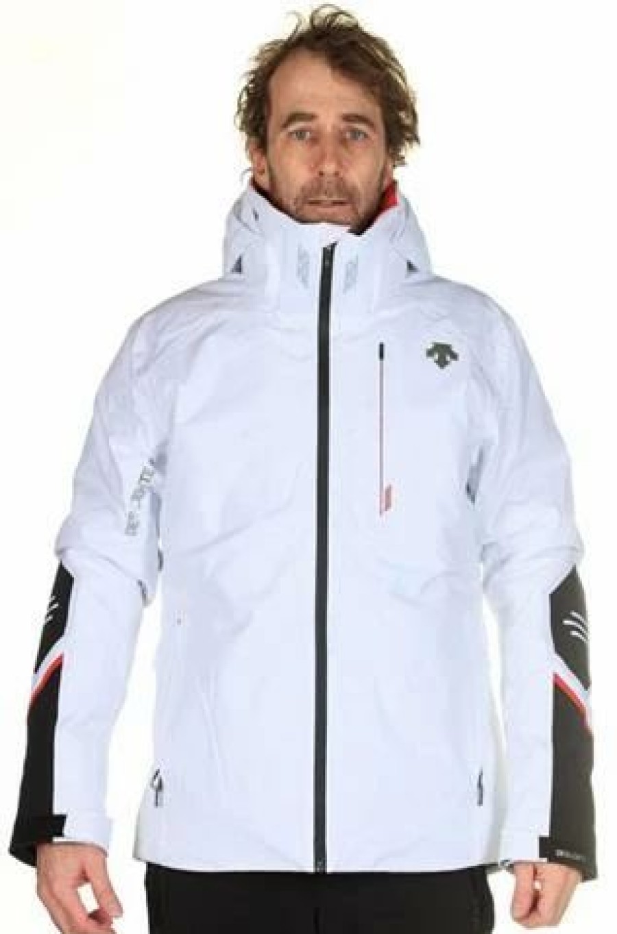 Men * | Descente Pablo Jacket Men'S Super White