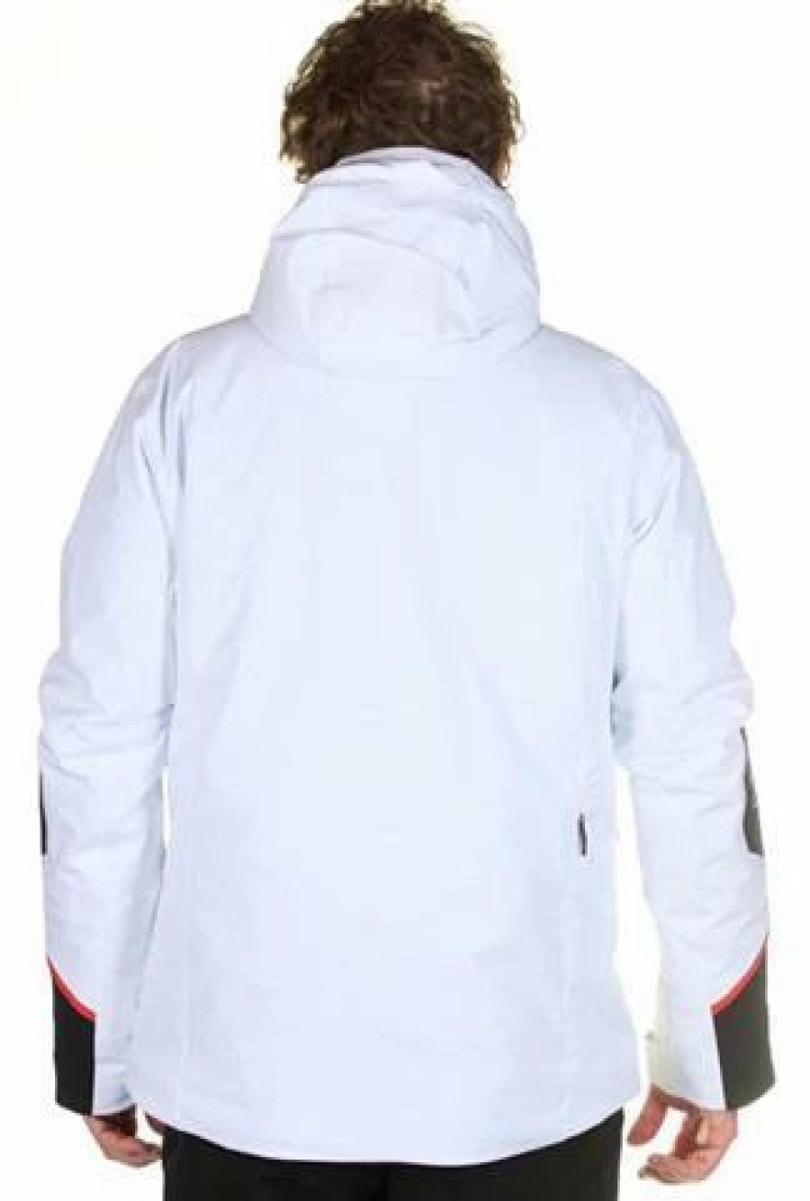 Men * | Descente Pablo Jacket Men'S Super White