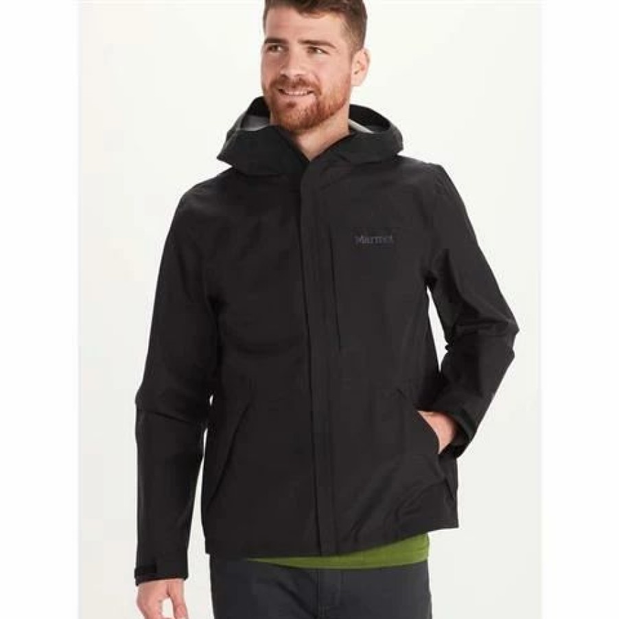 Men * | Marmot Minimalist Gore-Tex Jacket (Big) Men'S Black