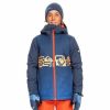 Kids * | Quiksilver Mission Engineered Jacket Boy'S Insignia Blue (Bsn0)