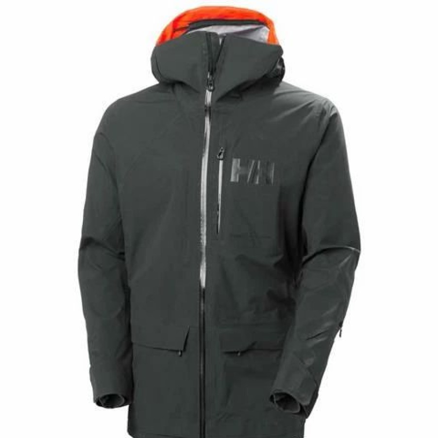 Men * | Helly Hansen Ridge Infinity Shell Jacket Men'S Black